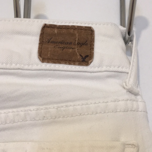 American Eagle White Stretch Jeans- used - Picture 4 of 4